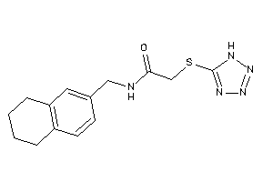 N-(tetralin-6-ylmethyl)-2-(1H-tetrazol-5-ylthio)acetamide