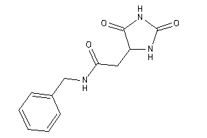 Image of N-benzyl-2-(2,5-diketoimidazolidin-4-yl)acetamide