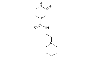 3-keto-N-(2-piperidinoethyl)piperazine-1-carboxamide