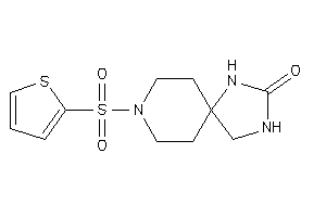 8-(2-thienylsulfonyl)-2,4,8-triazaspiro[4.5]decan-3-one