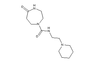 5-keto-N-(2-piperidinoethyl)-1,4-diazepane-1-carboxamide