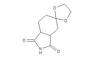 Spiro[1,3-dioxolane-2,6'-4,5,7,7a-tetrahydro-3aH-isoindole]-1',3'-quinone