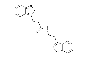 3-(2H-indol-3-yl)-N-[2-(1H-indol-3-yl)ethyl]propionamide