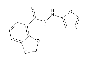 N'-oxazol-5-yl-1,3-benzodioxole-4-carbohydrazide