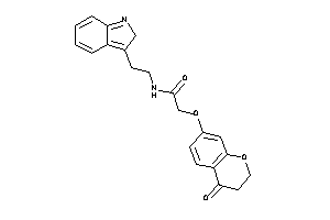 N-[2-(2H-indol-3-yl)ethyl]-2-(4-ketochroman-7-yl)oxy-acetamide