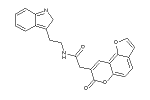 N-[2-(2H-indol-3-yl)ethyl]-2-(7-ketofuro[2,3-f]chromen-8-yl)acetamide