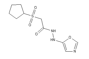 2-cyclopentylsulfonyl-N'-oxazol-5-yl-acetohydrazide