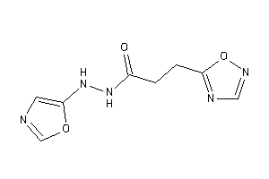 3-(1,2,4-oxadiazol-5-yl)-N'-oxazol-5-yl-propionohydrazide