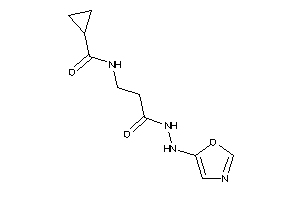 N-[3-keto-3-(N'-oxazol-5-ylhydrazino)propyl]cyclopropanecarboxamide