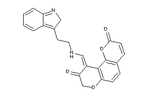 10-[[2-(2H-indol-3-yl)ethylamino]methylene]pyrano[2,3-h]chromene-2,9-quinone