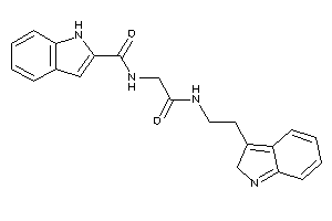 N-[2-[2-(2H-indol-3-yl)ethylamino]-2-keto-ethyl]-1H-indole-2-carboxamide