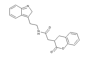 N-[2-(2H-indol-3-yl)ethyl]-2-(2-ketochroman-3-yl)acetamide