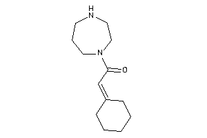2-cyclohexylidene-1-(1,4-diazepan-1-yl)ethanone