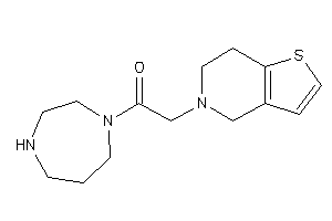 1-(1,4-diazepan-1-yl)-2-(6,7-dihydro-4H-thieno[3,2-c]pyridin-5-yl)ethanone