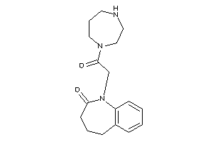 Image of 1-[2-(1,4-diazepan-1-yl)-2-keto-ethyl]-4,5-dihydro-3H-1-benzazepin-2-one