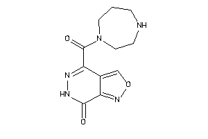 4-(1,4-diazepane-1-carbonyl)-6H-isoxazolo[3,4-d]pyridazin-7-one