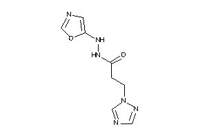 N'-oxazol-5-yl-3-(1,2,4-triazol-1-yl)propionohydrazide