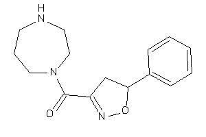 1,4-diazepan-1-yl-(5-phenyl-2-isoxazolin-3-yl)methanone