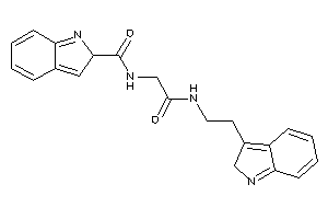 N-[2-[2-(2H-indol-3-yl)ethylamino]-2-keto-ethyl]-2H-indole-2-carboxamide