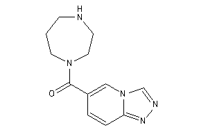 1,4-diazepan-1-yl([1,2,4]triazolo[4,3-a]pyridin-6-yl)methanone