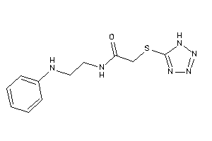 N-(2-anilinoethyl)-2-(1H-tetrazol-5-ylthio)acetamide