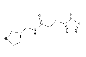 N-(pyrrolidin-3-ylmethyl)-2-(1H-tetrazol-5-ylthio)acetamide