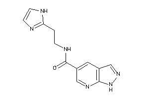 Image of N-[2-(1H-imidazol-2-yl)ethyl]-1H-pyrazolo[3,4-b]pyridine-5-carboxamide