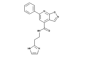 N-[2-(1H-imidazol-2-yl)ethyl]-6-phenyl-isoxazolo[5,4-b]pyridine-4-carboxamide