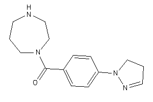 1,4-diazepan-1-yl-[4-(2-pyrazolin-1-yl)phenyl]methanone