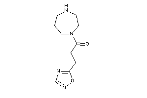 1-(1,4-diazepan-1-yl)-3-(1,2,4-oxadiazol-5-yl)propan-1-one