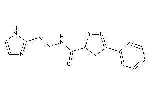 N-[2-(1H-imidazol-2-yl)ethyl]-3-phenyl-2-isoxazoline-5-carboxamide