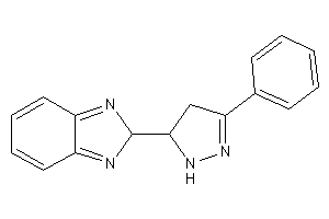 2-(5-phenyl-2-pyrazolin-3-yl)-2H-benzimidazole