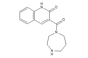 3-(1,4-diazepane-1-carbonyl)carbostyril