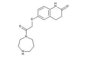 Image of 6-[2-(1,4-diazepan-1-yl)-2-keto-ethoxy]-3,4-dihydrocarbostyril