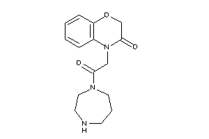 4-[2-(1,4-diazepan-1-yl)-2-keto-ethyl]-1,4-benzoxazin-3-one