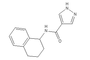 Image of N-tetralin-1-yl-1H-pyrazole-4-carboxamide