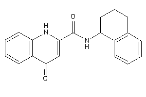 4-keto-N-tetralin-1-yl-1H-quinoline-2-carboxamide