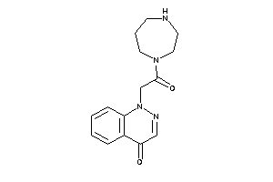 1-[2-(1,4-diazepan-1-yl)-2-keto-ethyl]cinnolin-4-one