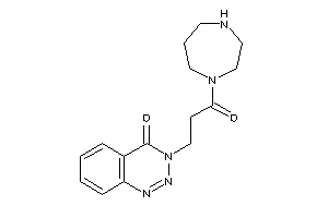 3-[3-(1,4-diazepan-1-yl)-3-keto-propyl]-1,2,3-benzotriazin-4-one