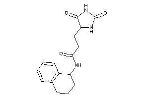 3-(2,5-diketoimidazolidin-4-yl)-N-tetralin-1-yl-propionamide