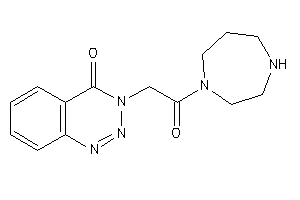 3-[2-(1,4-diazepan-1-yl)-2-keto-ethyl]-1,2,3-benzotriazin-4-one