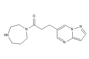 1-(1,4-diazepan-1-yl)-3-pyrazolo[1,5-a]pyrimidin-6-yl-propan-1-one