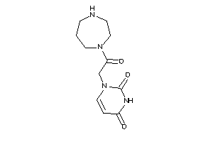 1-[2-(1,4-diazepan-1-yl)-2-keto-ethyl]pyrimidine-2,4-quinone