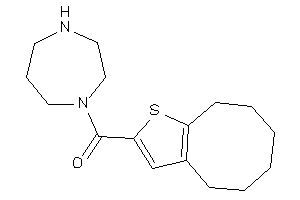 1,4-diazepan-1-yl(4,5,6,7,8,9-hexahydrocycloocta[b]thiophen-2-yl)methanone