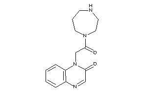 1-[2-(1,4-diazepan-1-yl)-2-keto-ethyl]quinoxalin-2-one