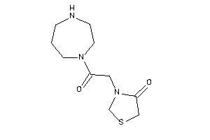 3-[2-(1,4-diazepan-1-yl)-2-keto-ethyl]thiazolidin-4-one