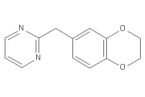 2-(2,3-dihydro-1,4-benzodioxin-7-ylmethyl)pyrimidine