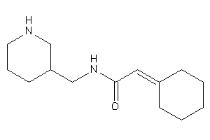 2-cyclohexylidene-N-(3-piperidylmethyl)acetamide