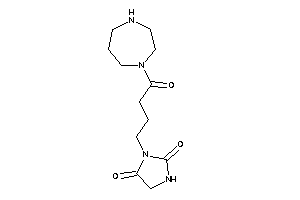 3-[4-(1,4-diazepan-1-yl)-4-keto-butyl]hydantoin