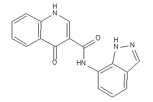 N-(1H-indazol-7-yl)-4-keto-1H-quinoline-3-carboxamide